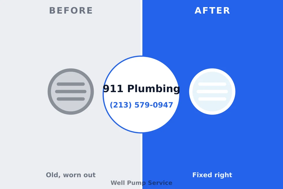 Before and after: plumbing repair Canton, PA